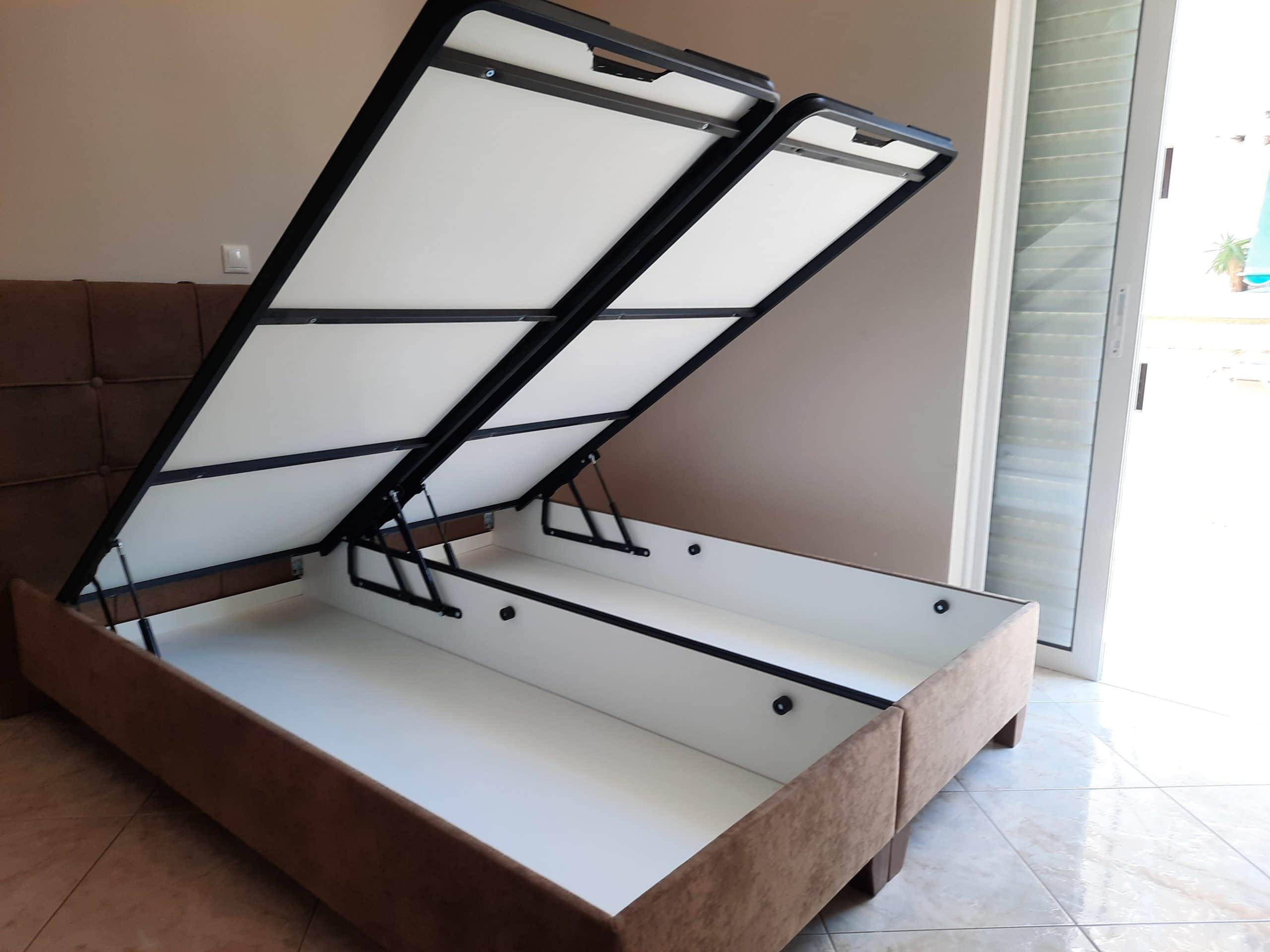 Ν34 κρεβάτι στρώμα-υπόστρωμα με αποθηκευτικό χώρο - Image 7