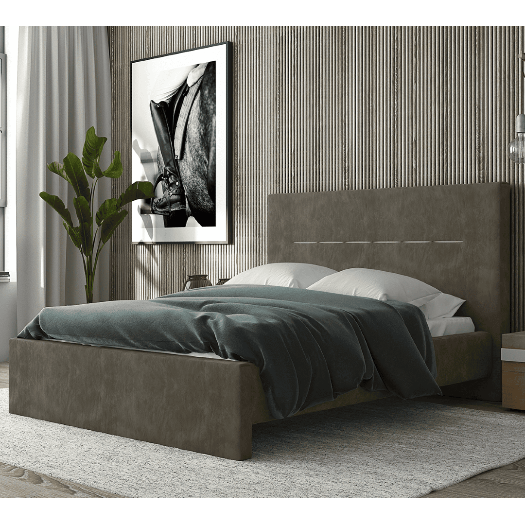 N01 Κρεβάτι Xloi με ύφασμα