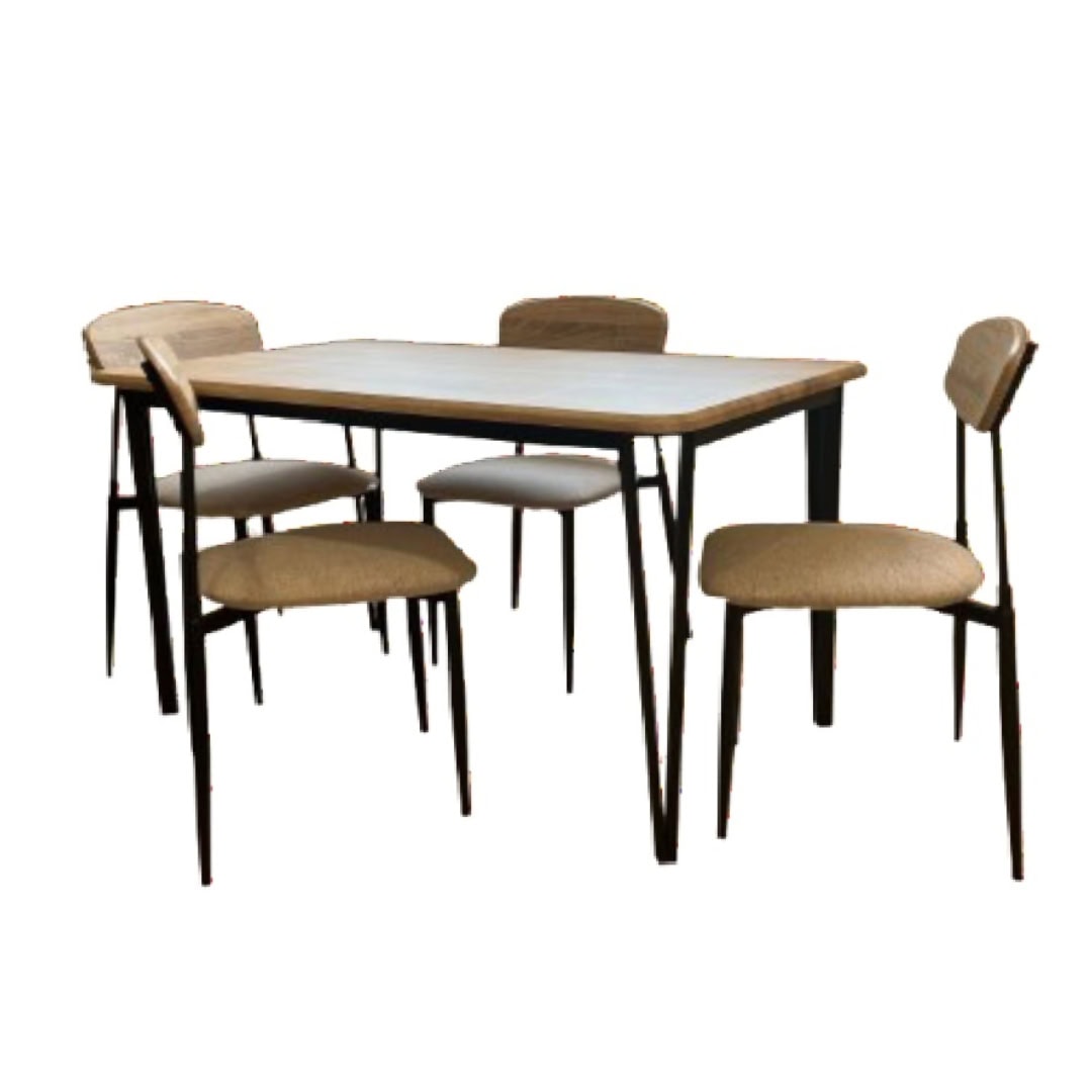 Ν46 Σετ Τραπέζι με 2/4/6 καρέκλες