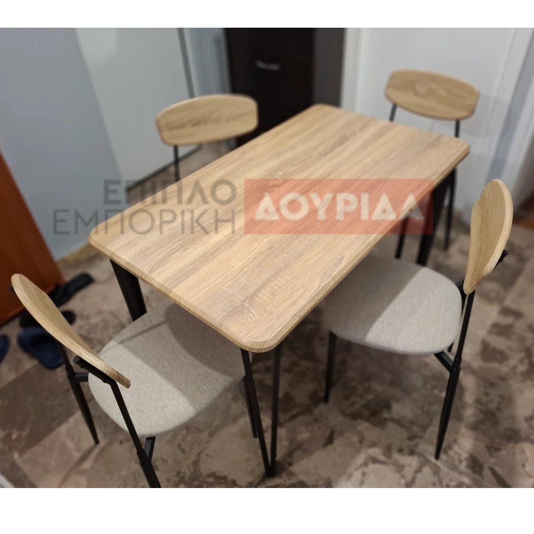 Ν46 Σετ Τραπέζι με 2/4/6 καρέκλες - Image 3