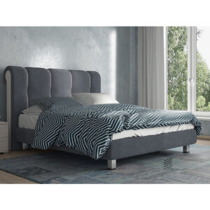 N07 Κρεβάτι Classic με ύφασμα