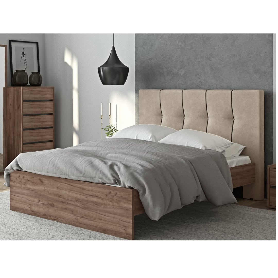 N04 Κρεβάτι Erato - με ύφασμα