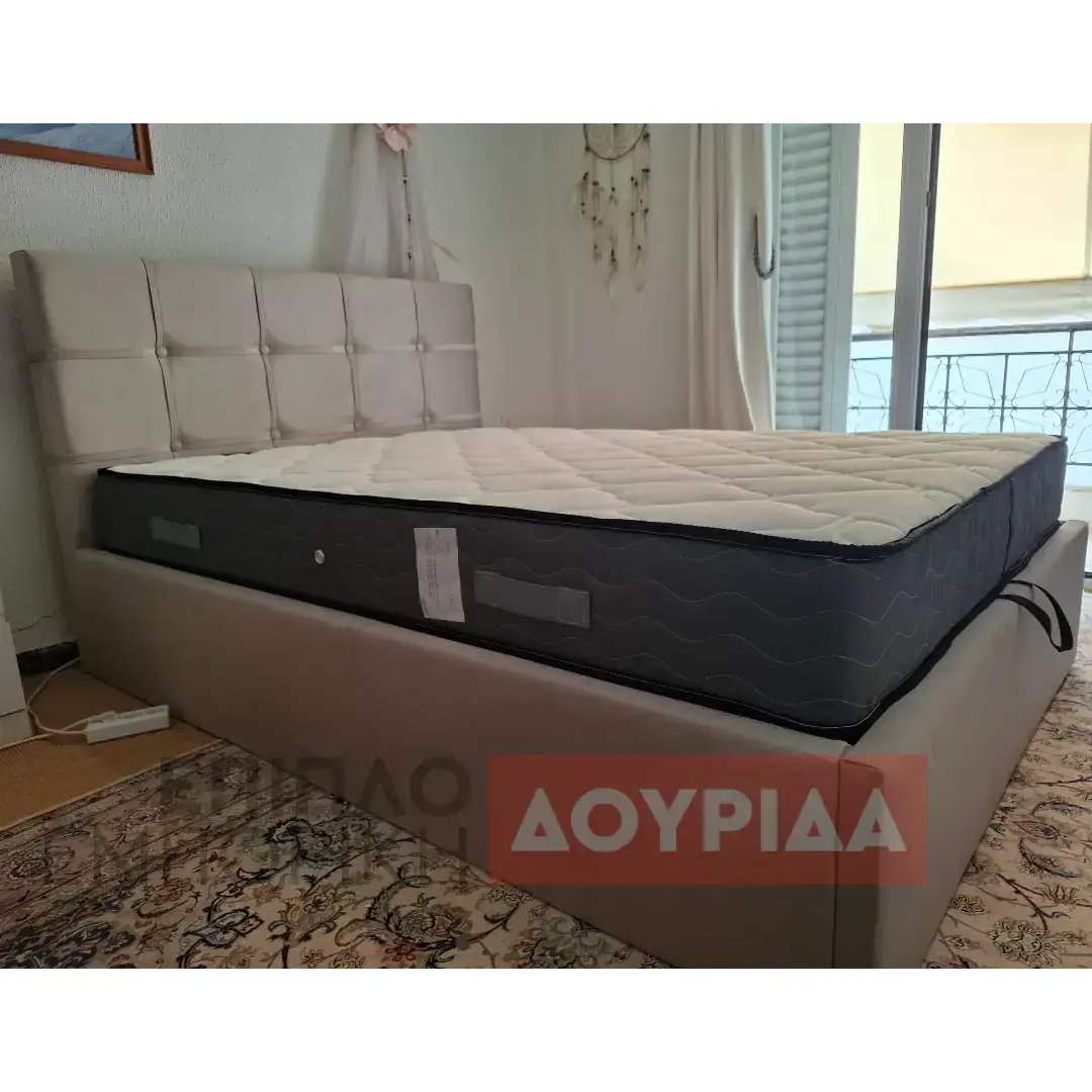 Ν64Α Κρεβάτι ντυμένο με αποθηκευτικό χώρο - Image 5