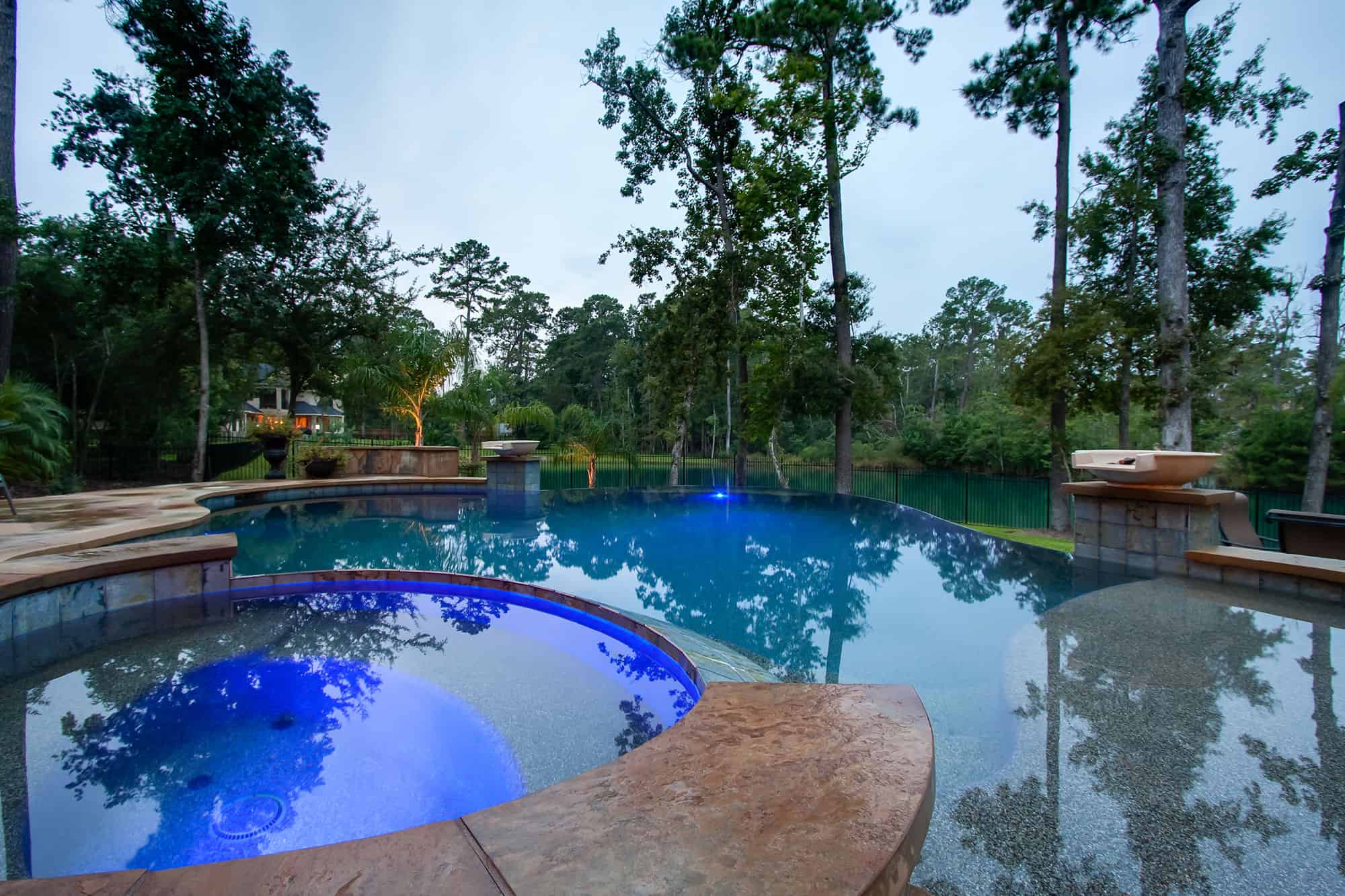 Pool and Spa Lagoon Style, Kingwood Texas