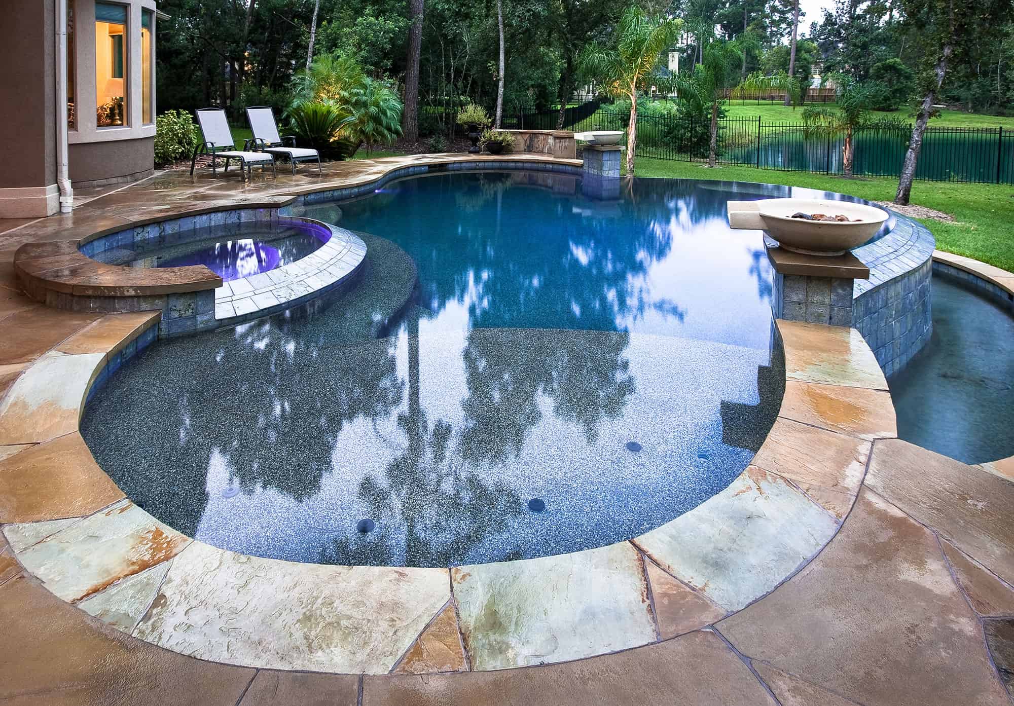 Downunda Pools, design and installation, Kingwood, Texas