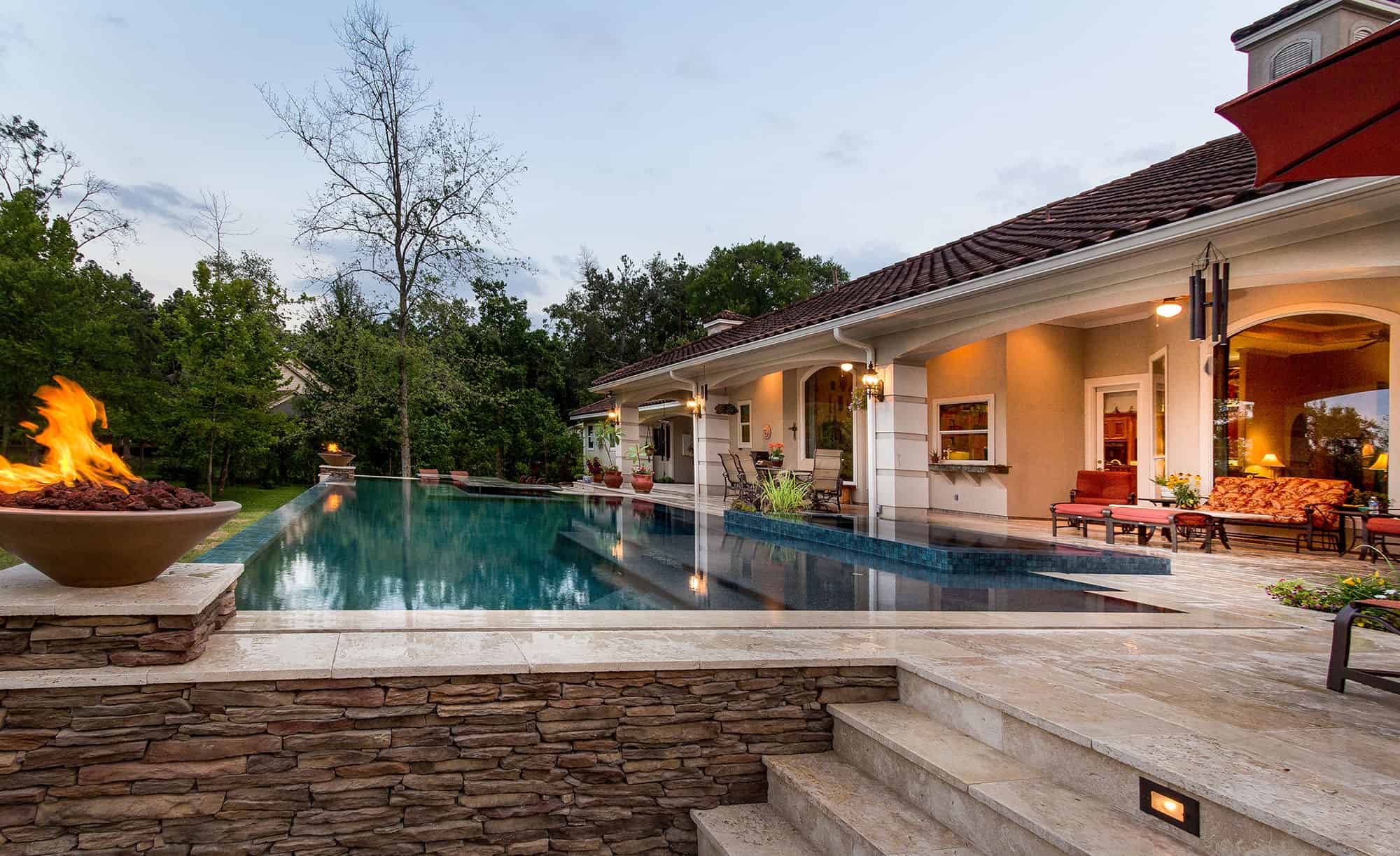 Downunda Pools, design and installation, The Woodlands, Texas