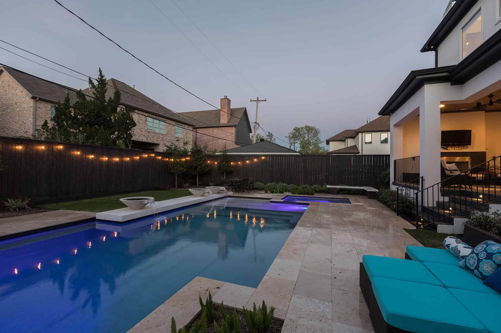 Water Bowl Features Bellaire Texas
