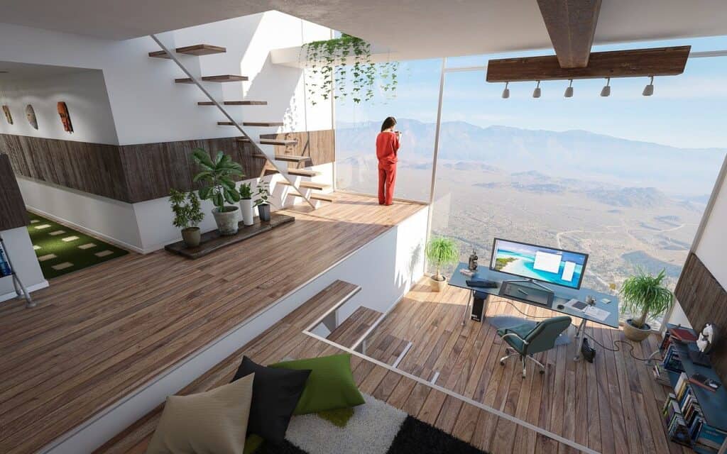 desert living room