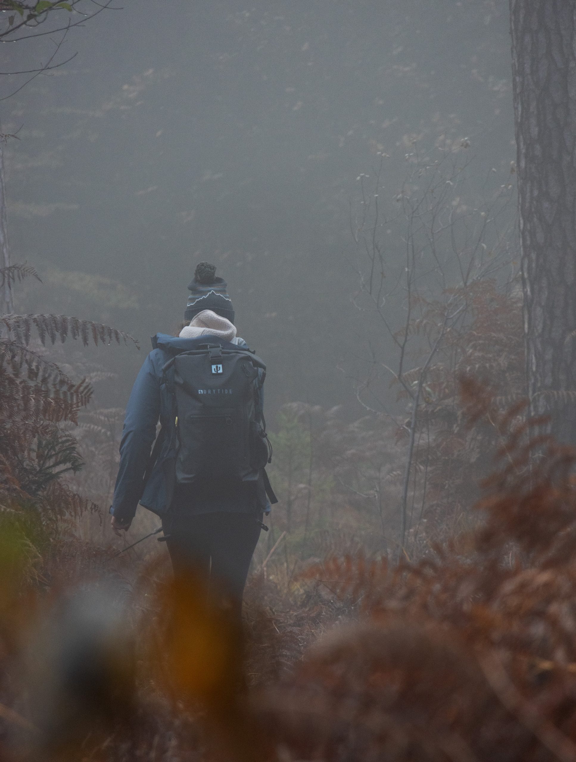 18L waterproof roll down backpack