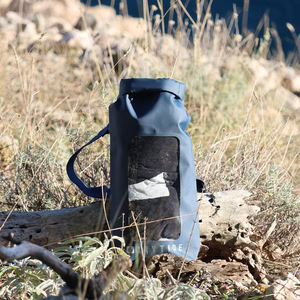 Waterproof backpack for outdoor adventures.