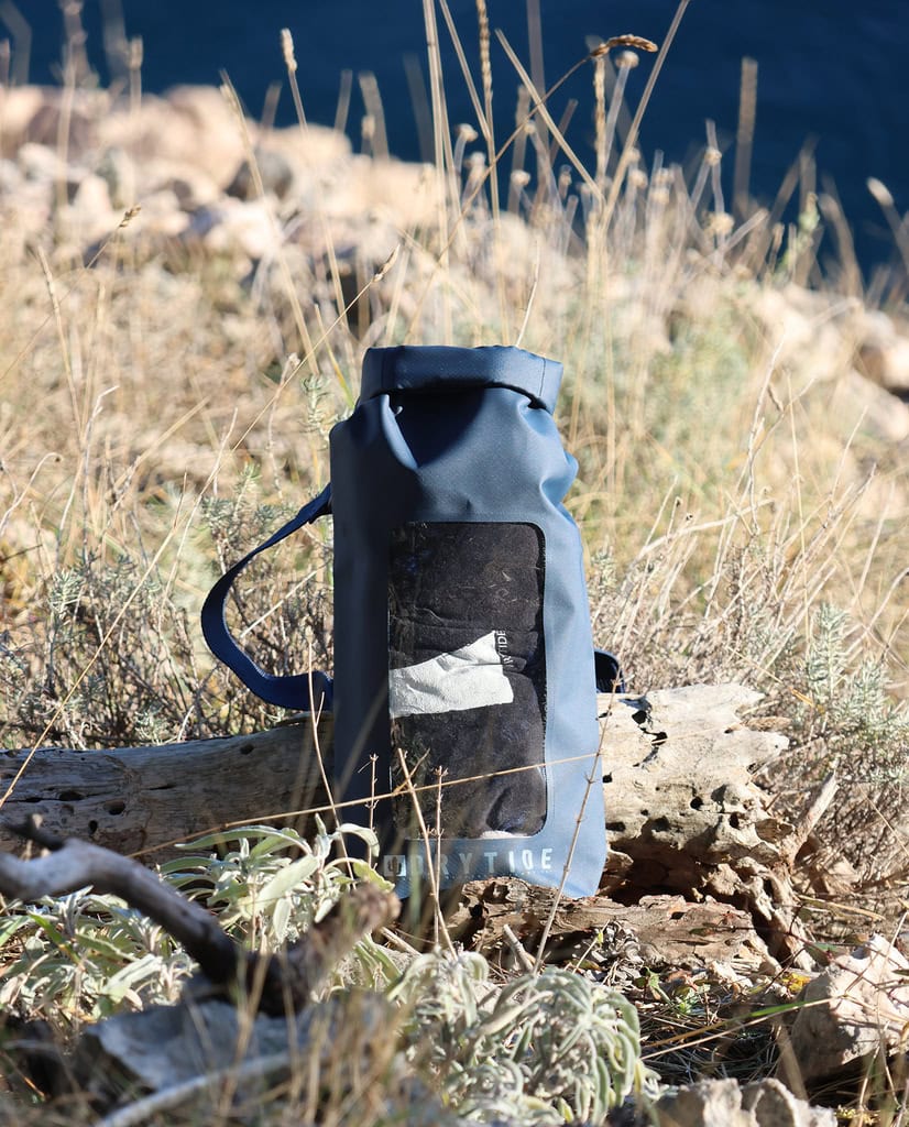 DryTide Vista 5L Dry Bag Waterproof backpack for outdoor adventures.