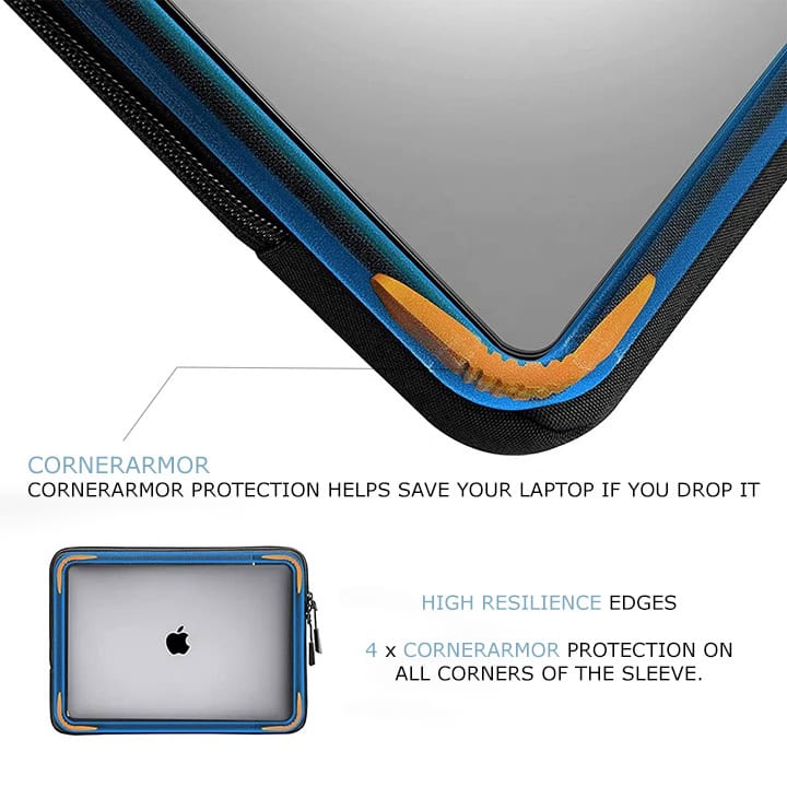 CornerArmor shock and impact protection