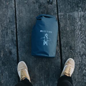 DryTide 15L dry bag on the pier