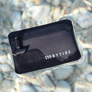 Waterproof Wallet by DryTide DryTide waterproof wallet floating in the water.
