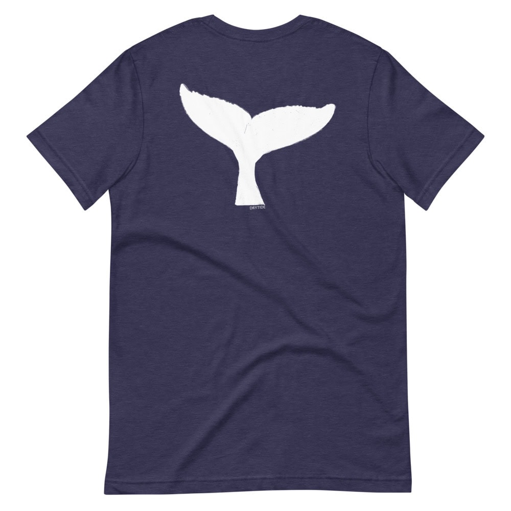 DryTide whale tail tee back navy