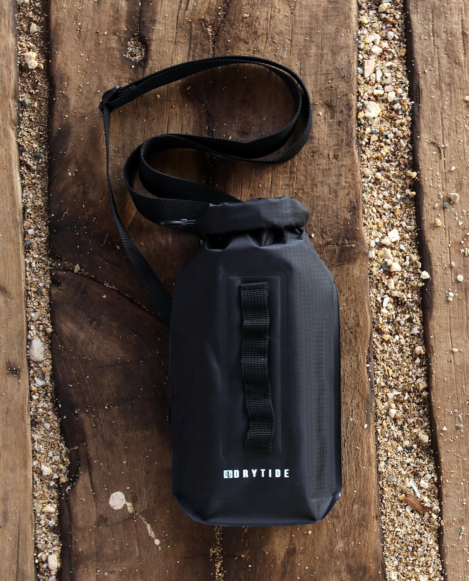 Flat 2L dry bag in wooden floor resized