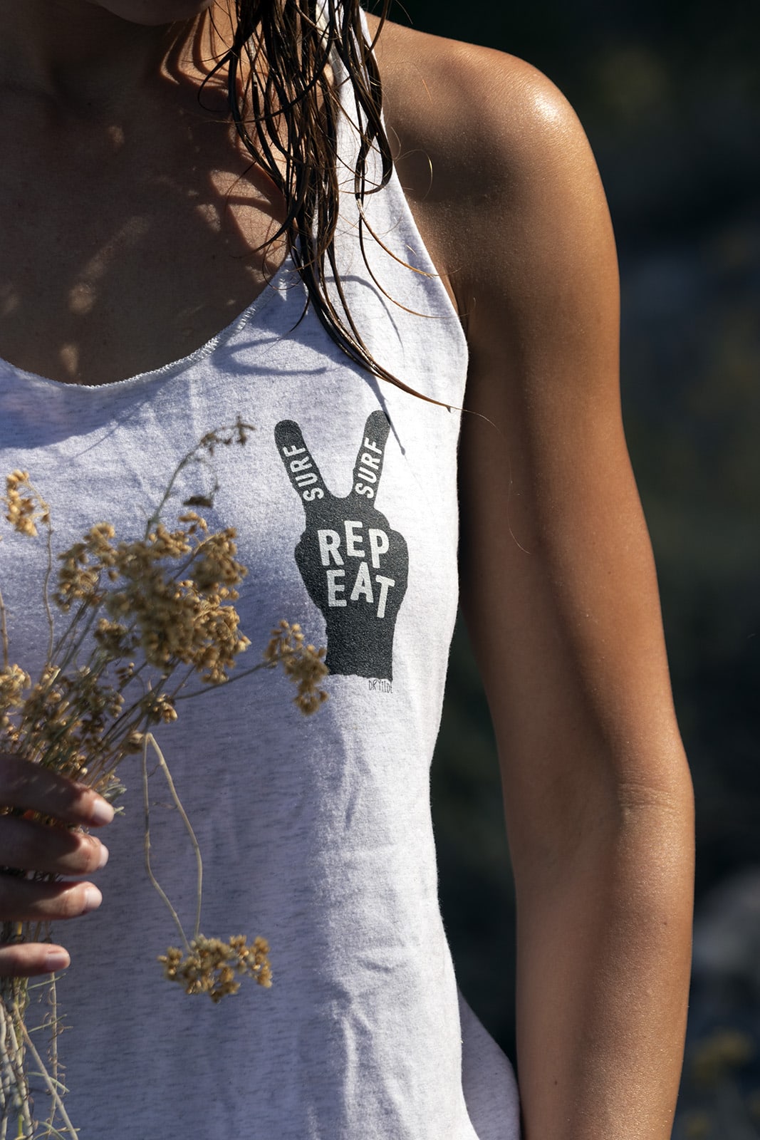 Surf surf repear tank top