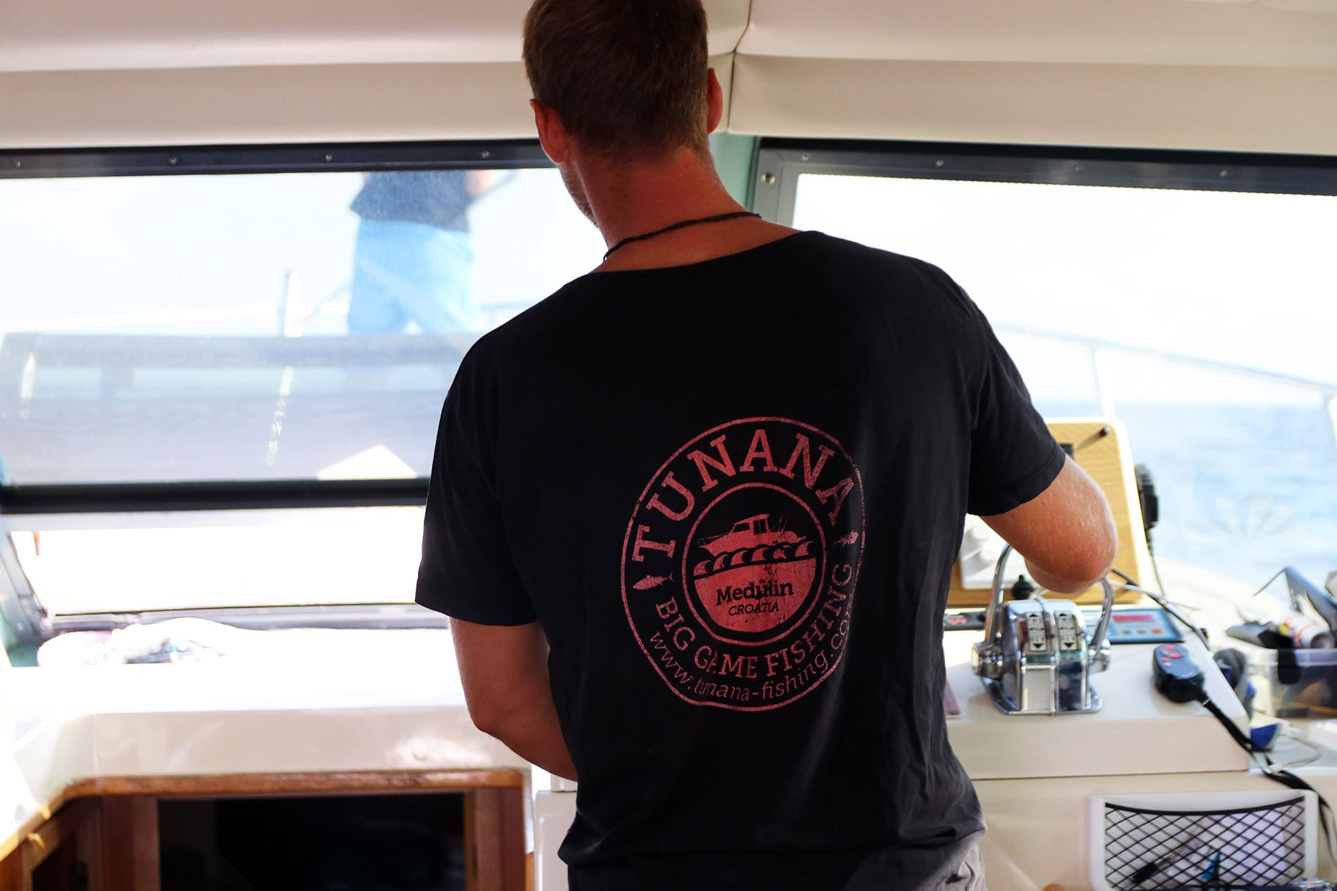 Captain Marko behind the wheel