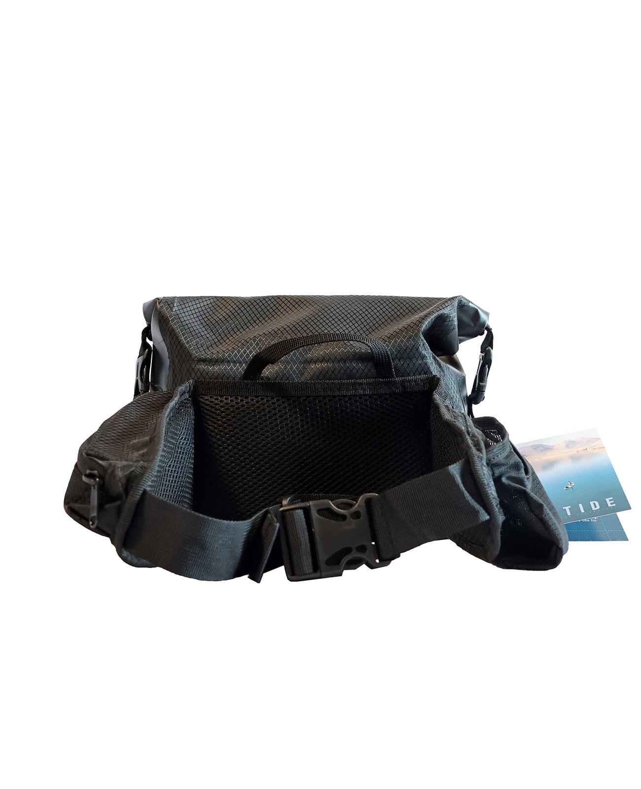 Waterproof waist bag with padded back