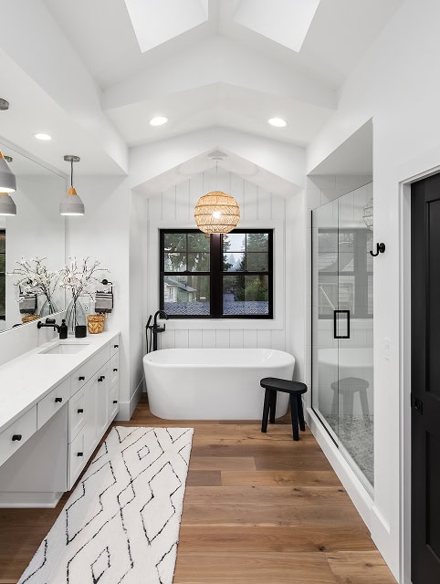Sky Light Bathroom