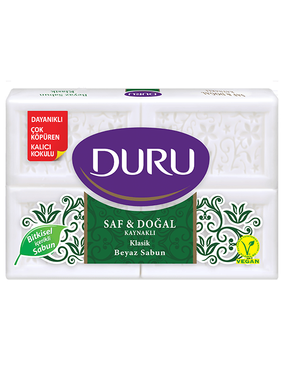 Duru Saf & Doğal Kaynaklı Klasik Banyo Sabunu