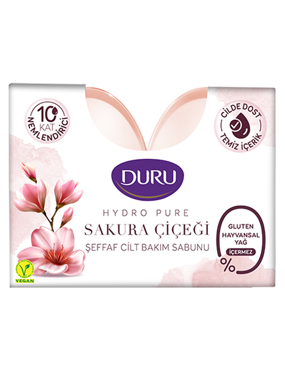 Duru Hydro Pure Sakura Şeffaf Bakım Sabunu