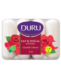 Duru Saf & Doğal Kaynaklı Gül Güzellik Sabunu