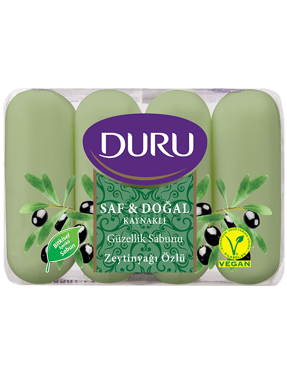 Duru Saf & Doğal Kaynaklı Zeytinyağı Özlü Güzellik Sabunu