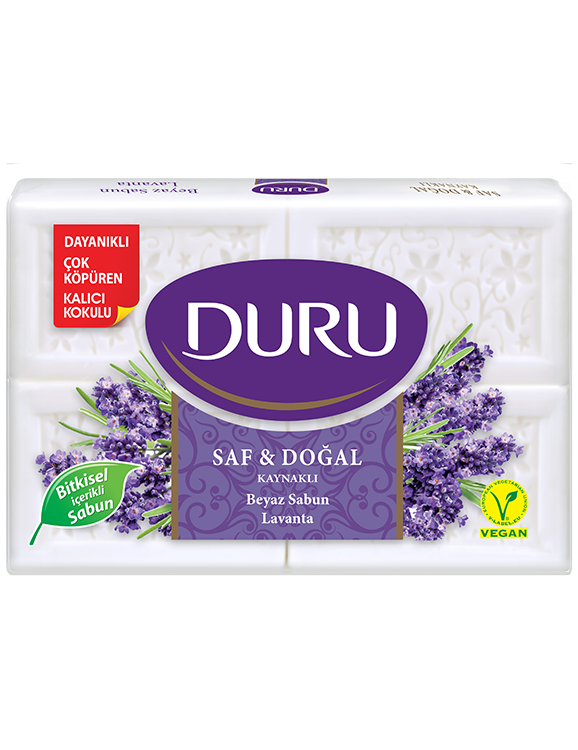 Duru Saf & Doğal Kaynaklı Lavanta Banyo Sabunu