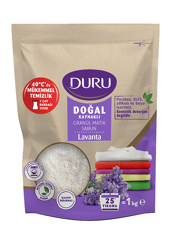 Duru Granul Matik Sabun Lavanta