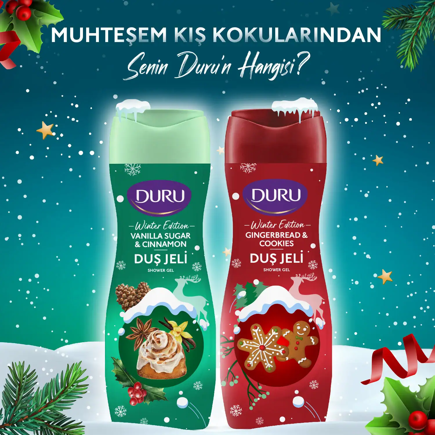 Duru winter edition duş jeli