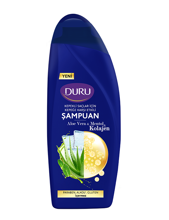 Duru Aloe Vera&mentol&kolajen Kepeğe Karşı Etkili Şampuan