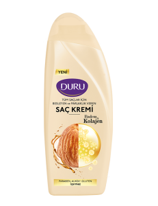 Duru Badem & Kolajen Tüm Saçlar İçin Saç Kremi 500 Ml