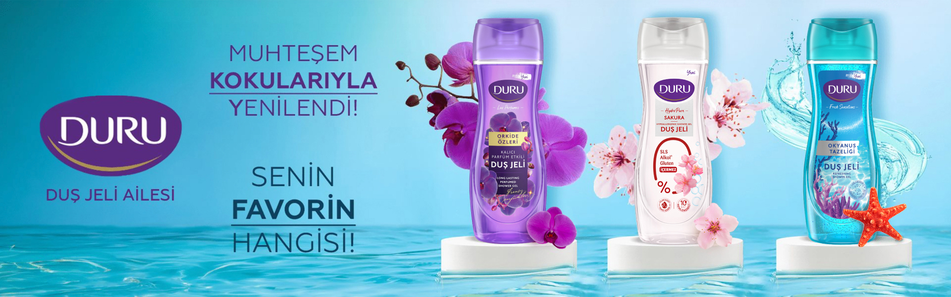 Duru Duş Jeli Ailesi