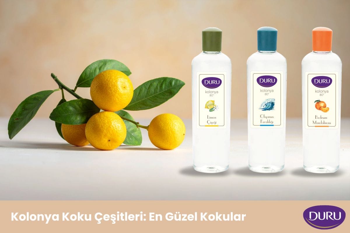 kolonya koku çeşitleri