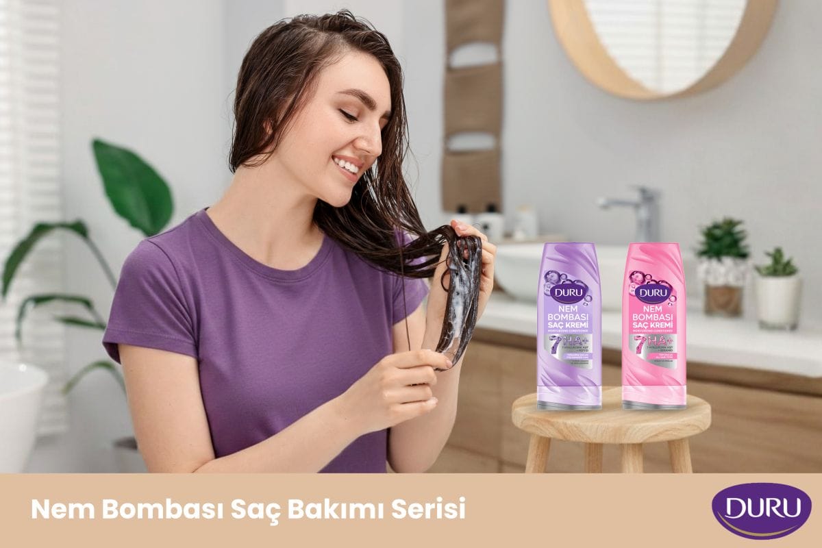 Saç Nemlendirici: Nem Bombası Saç Bakımı Serisi