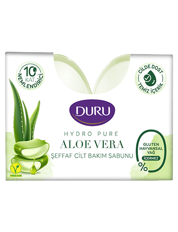 Duru Hydro Pure Aloe Vera Şeffaf Bakım Sabunu