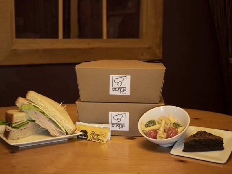 dustys boxed lunches