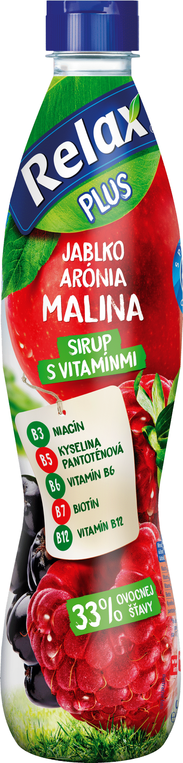 33% jablko – arónia – malina - SIRUPY - výživový doplnok