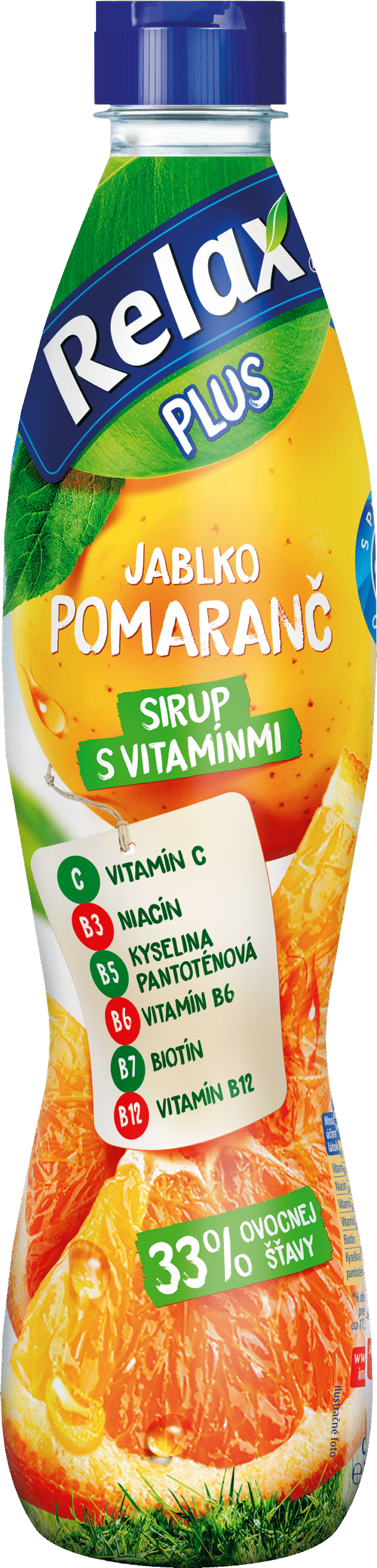 33% jablko – pomaranč - SIRUPY - výživový doplnok