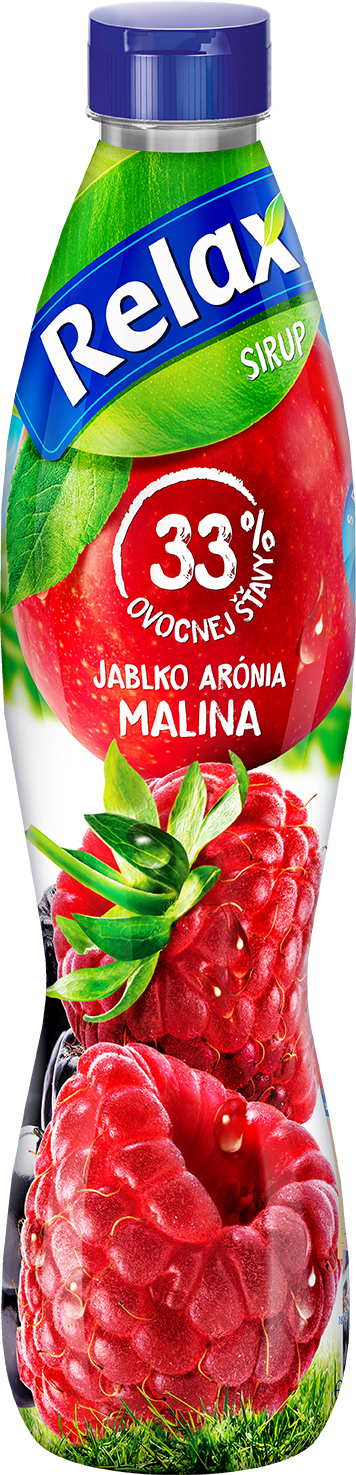 33% jablko – arónia – malina - 700 ml / PET fľaša