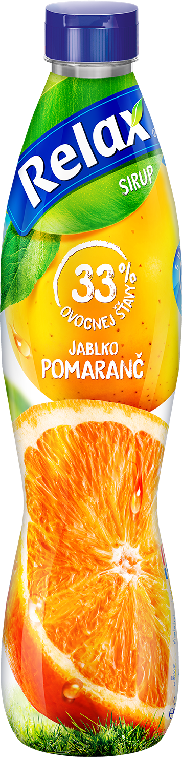33% jablko – pomaranč - 700 ml / PET fľaša
