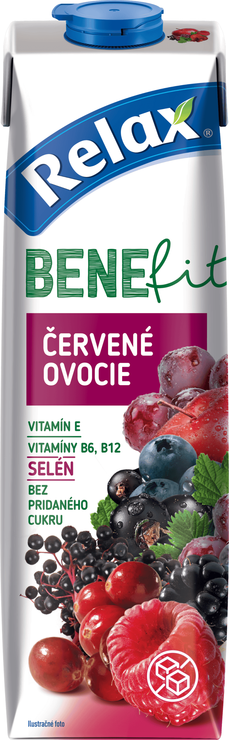 Červené ovocie - 1000 ml / Kartón