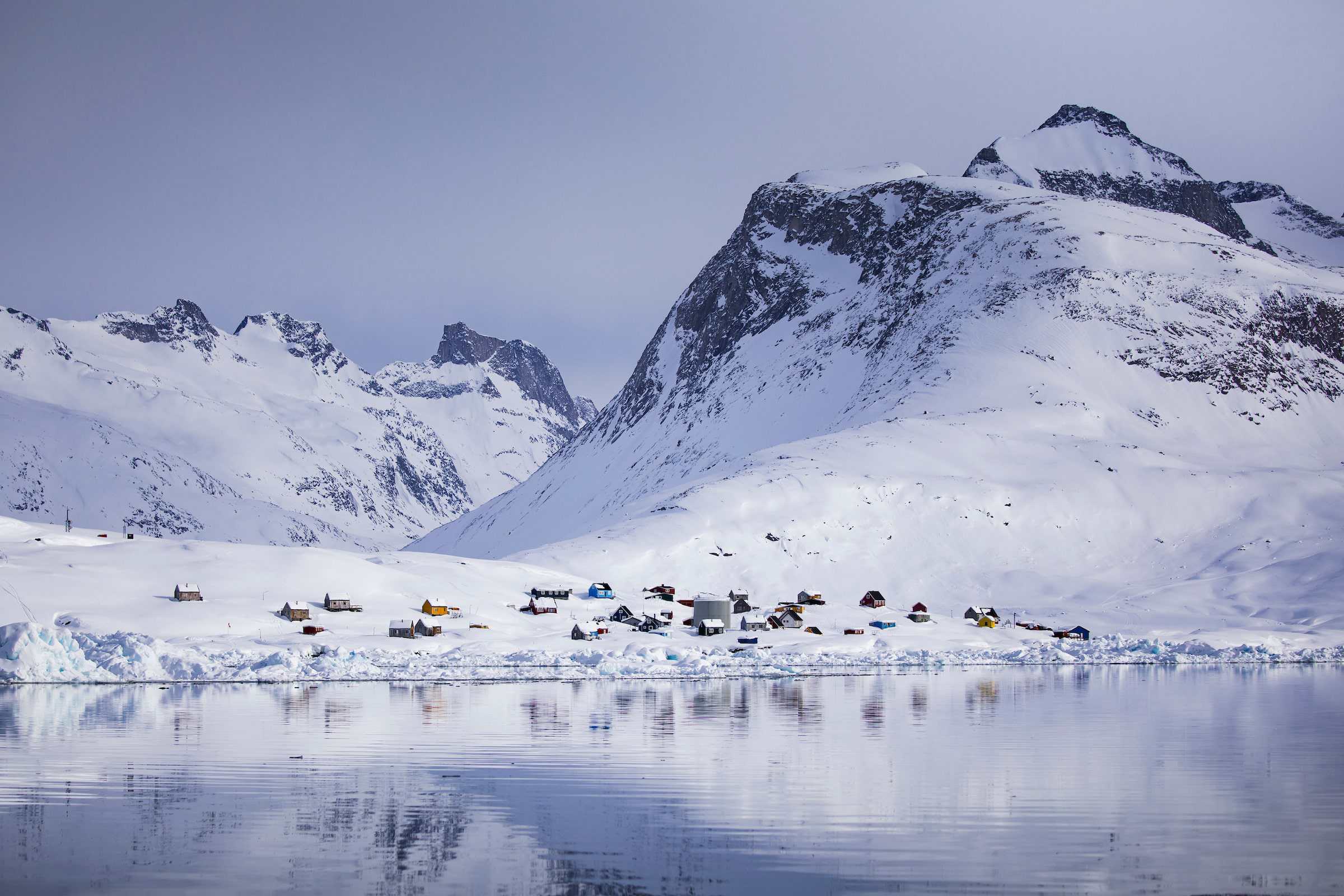 Winter in Tiilerilaaq.