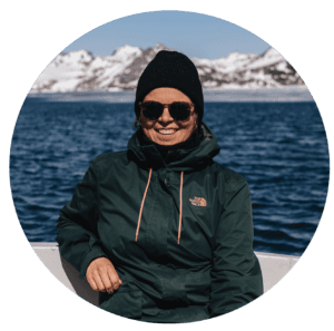 Profile picture - Anna Burdenski. Photo by Filip Gielda - Visit East Greenland