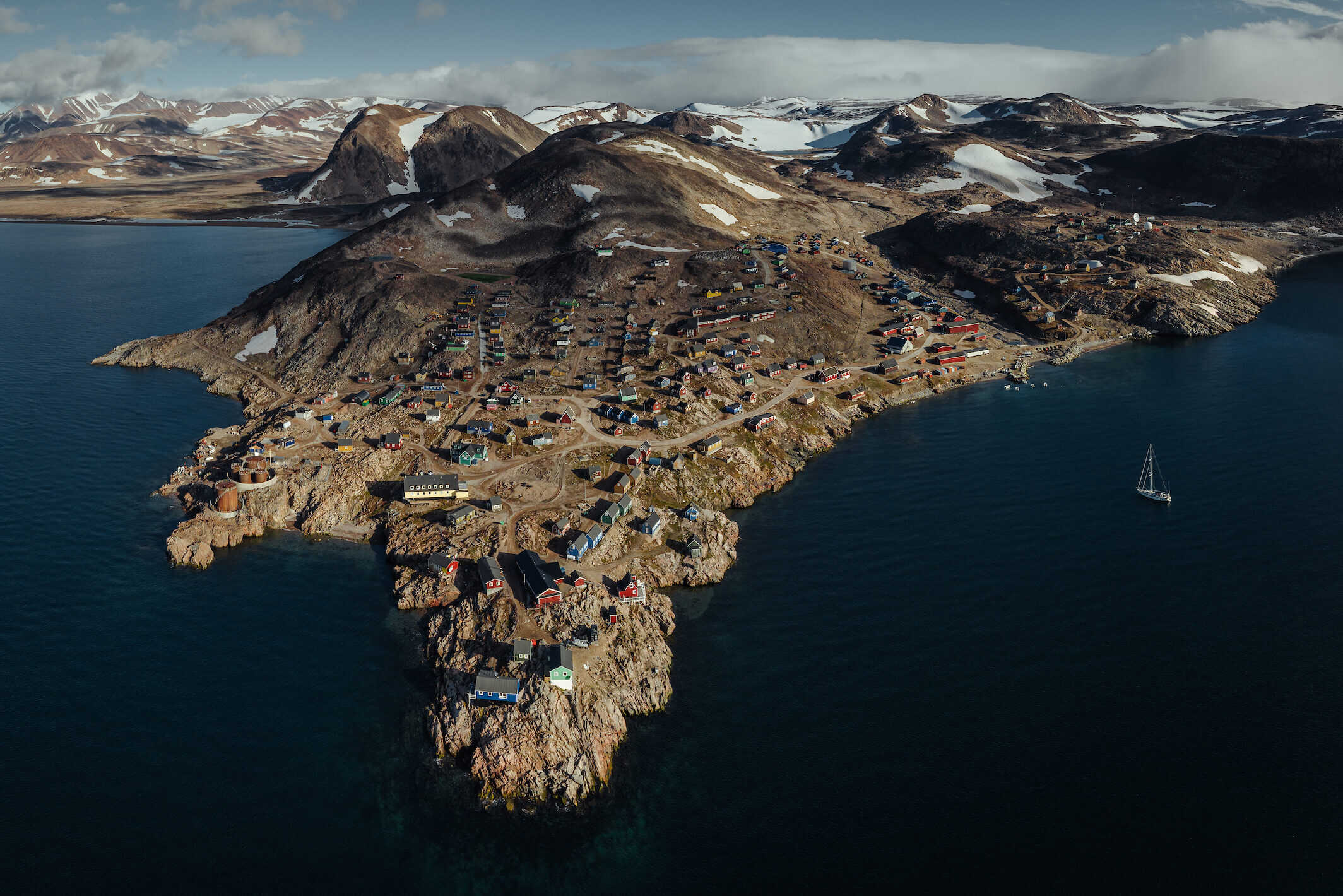 Ittoqqortoormiit Aerial - Photo by Jason Charles Hill - Visit Greenland
