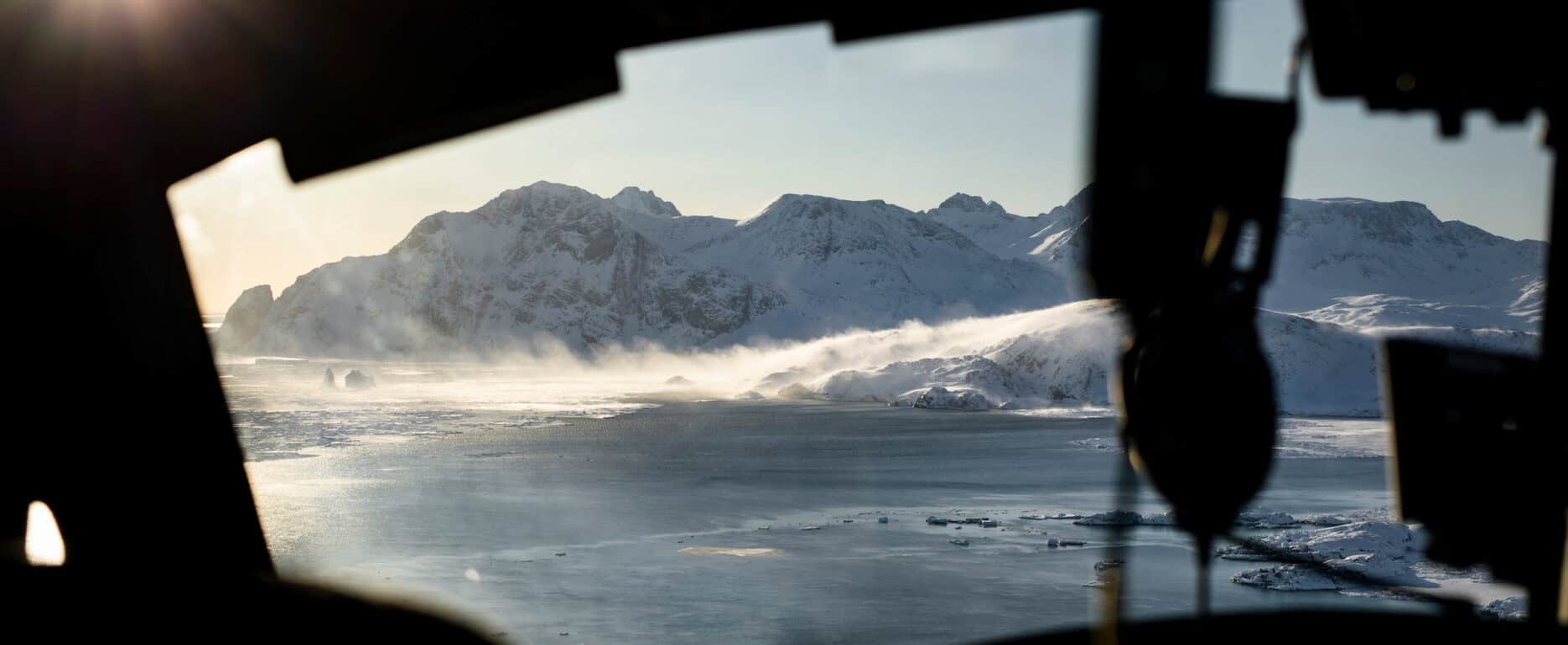Transfer from Kulusuk to windy Tasiilaq.