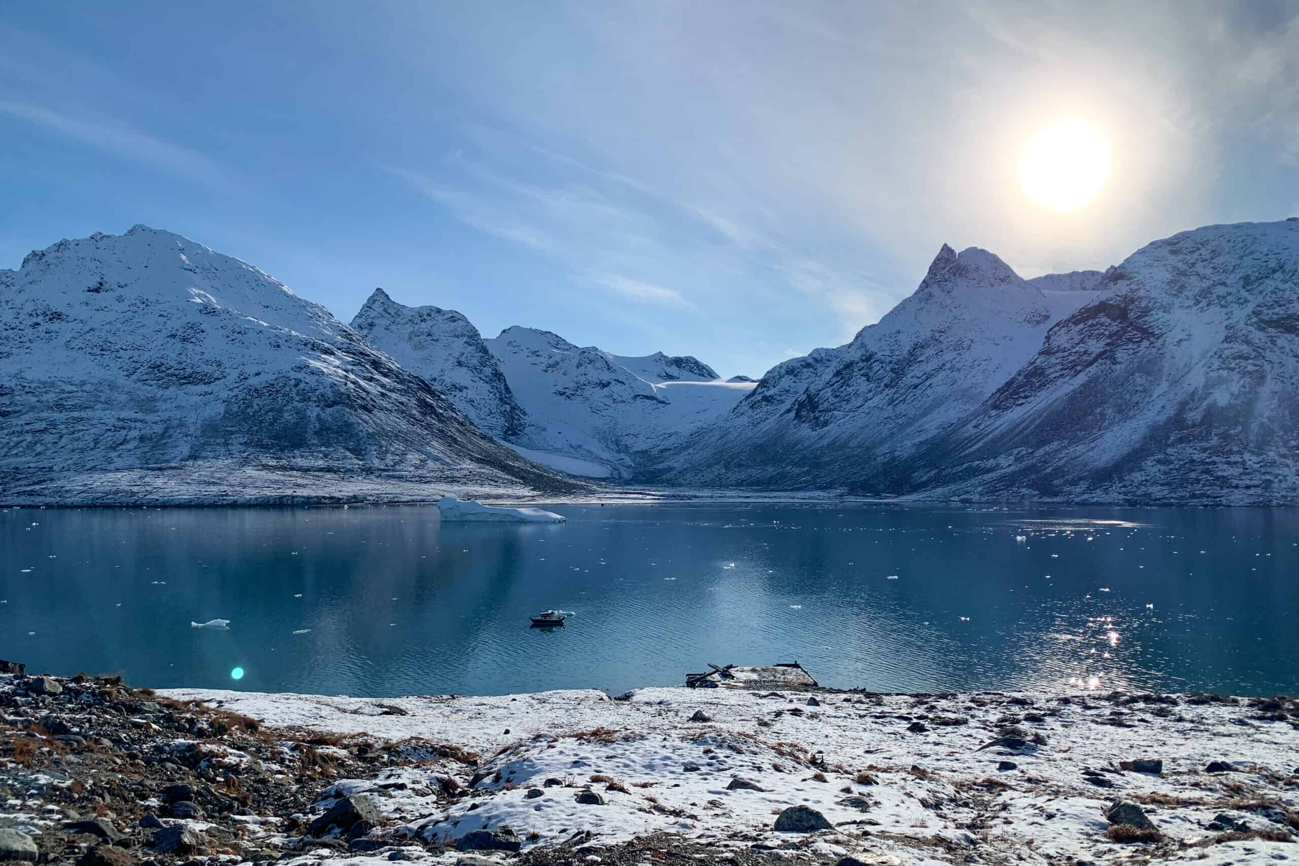Fjord at Ikateq, old American Airbase - Photo by Aviaja Ørum Kristiansen - Visit East Greenland