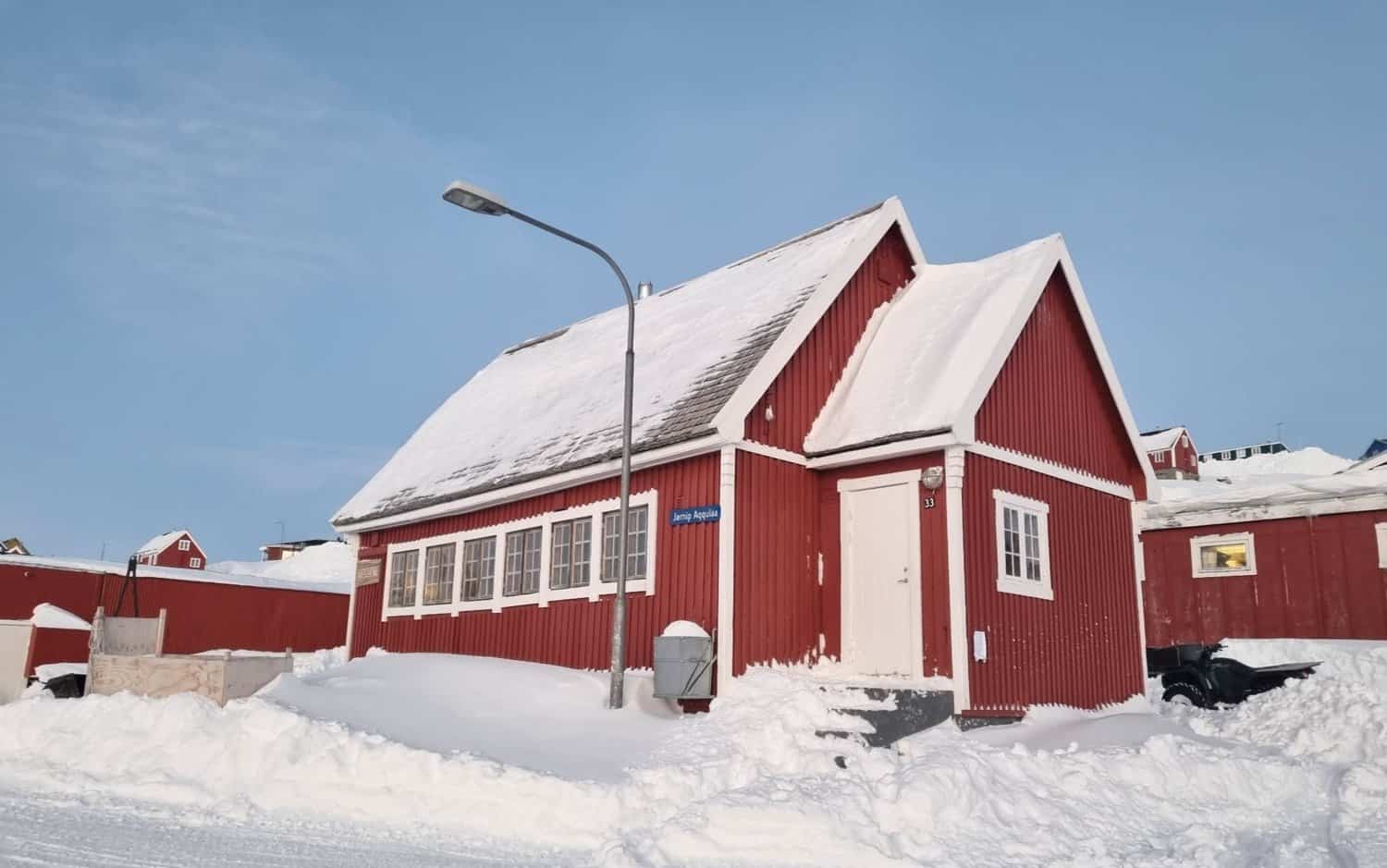 Museum building Ittoqqortoormiit. Photo by Visit East Greenland