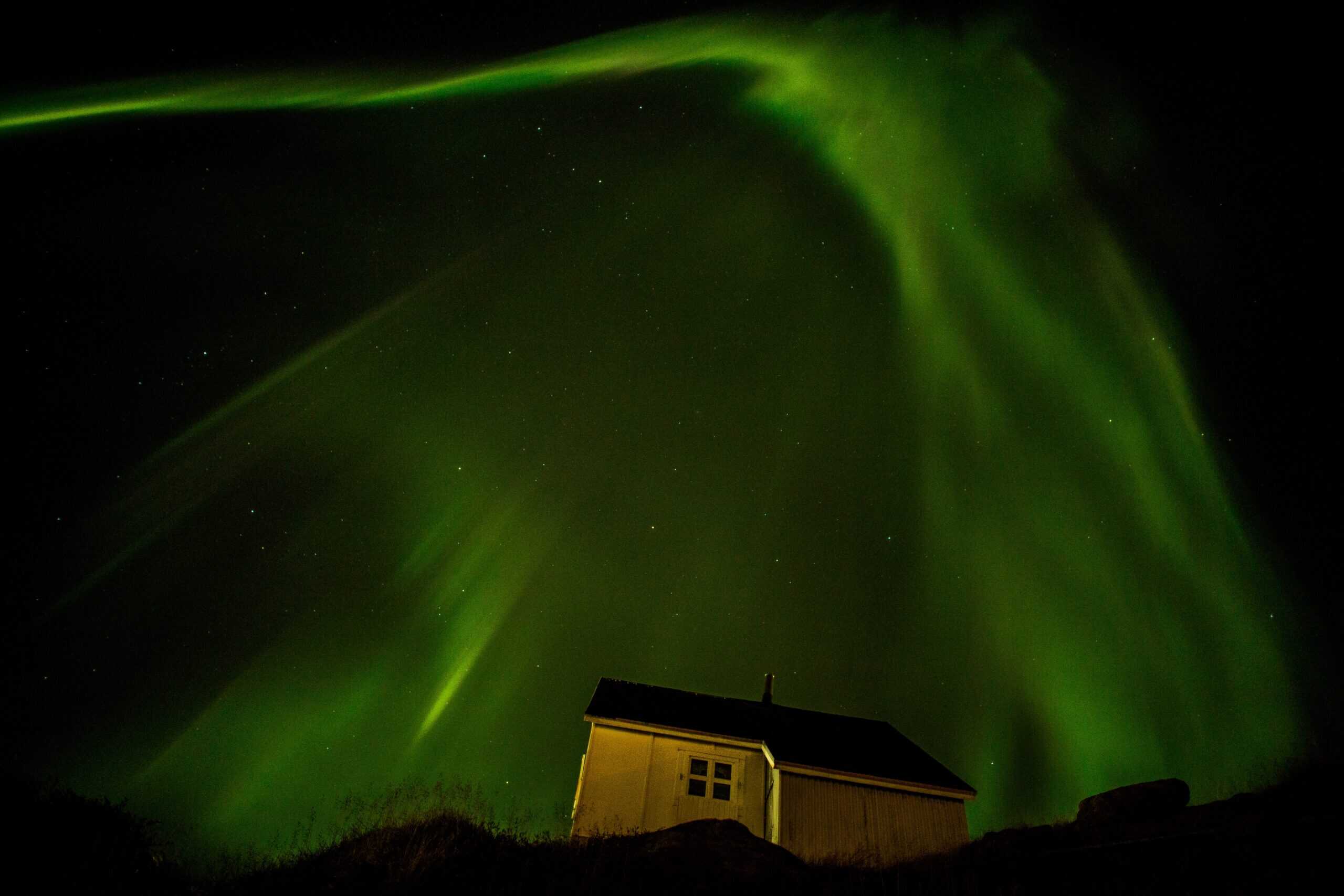 Northern Lights. Photo - Lars Anker Møller